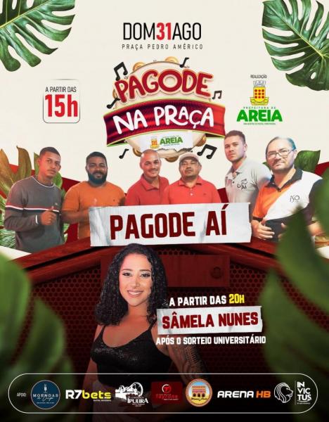 Pagode Aí e Sâmela Nunes - Pagode na Praça