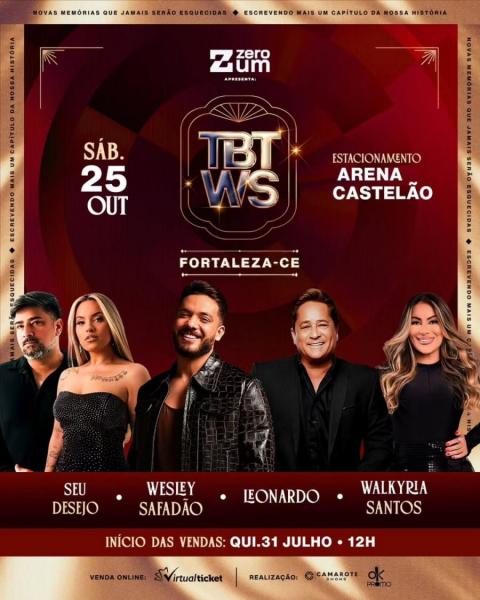Wesley Safadão, Seu Desejo, Leonardo e Walkyria Santos - TBT WS