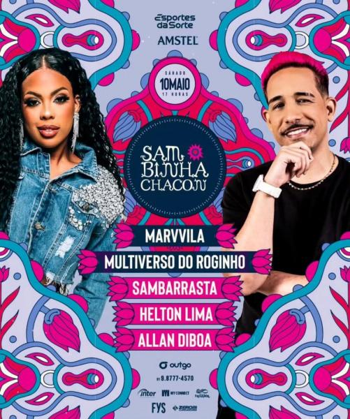 Marvvila, Multiverso do Roginho, Sambarrasta, Helton Lima e Allan Diboa - Sambinha Chacon