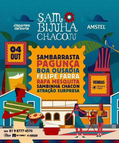 Sambarrasta, Pagunça, Boa Ousadia, Felipe Farrra e Rafa Mesquita - Sambinha Chacon
