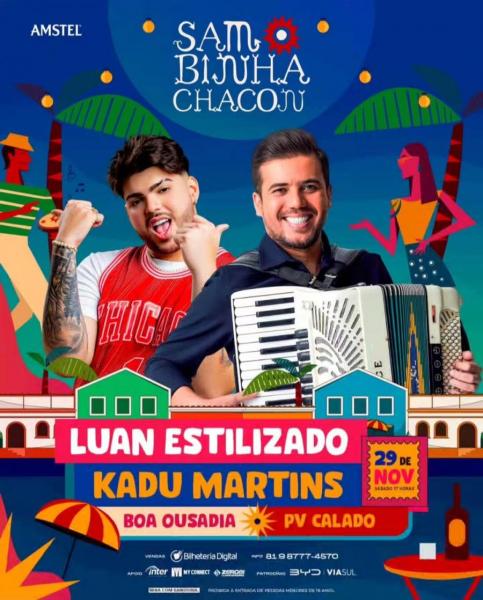 Luan Estilizado, Kadu Martins, Boa Ousadia e PV Calada - Sambinha Chacon