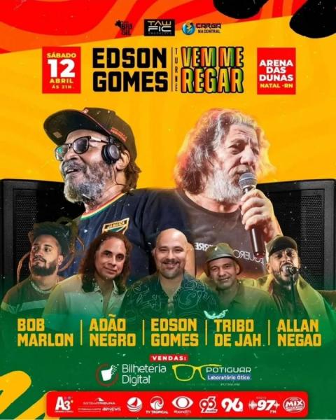 Edson Gomes, Bob Marlon, Adão Negro, Tribo de Jah e Allan Negão - Vem me Regar