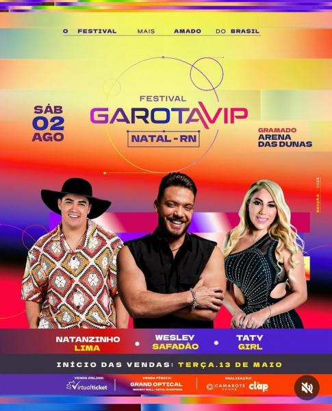 Wesley Safadão, Natanzinho Lima e Taty Girl - Garota VIP
