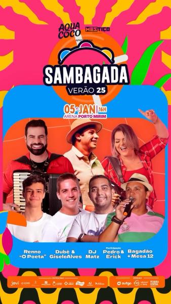 Renno O Poeta, Dubê & Gisele Alves e Bagadão - Sambagada 2025