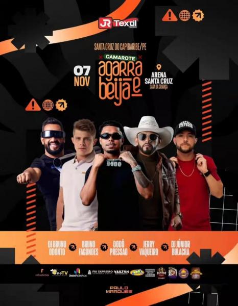 Dodô Pressão, Bruno Fagundes, Jerry Vaqueiro, Dj Bruno Odonto e Dj Júnior Bulacha