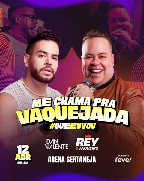 Rey Vaqueiro e Dan Valente - Me Chama pra Vaquejada