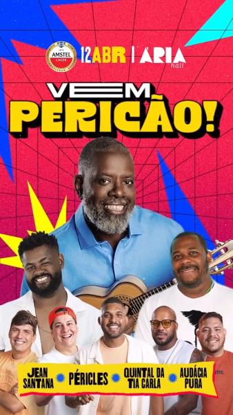 Péricles, Jean Santana, Quintal da Tia Carla e Audácia Pura - Vem Pericão!