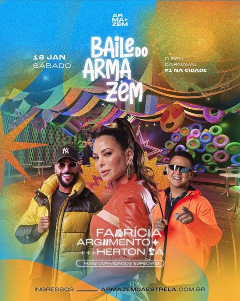 Fabrícia, Argumento e Herton - Baile do Armazém
