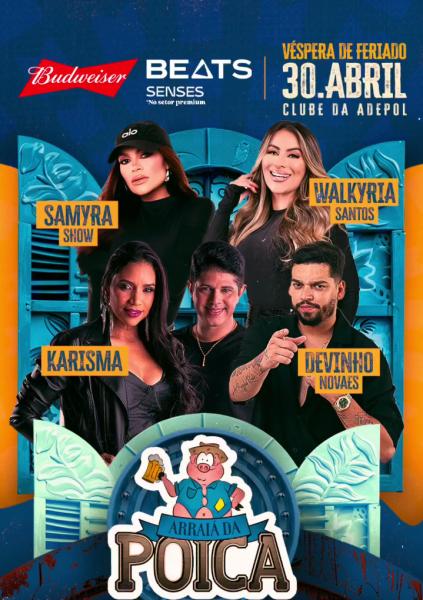 Samyra Show, Walkyria Santos, Karisma e Devinho Novaes - Arraiá da Poica 2025