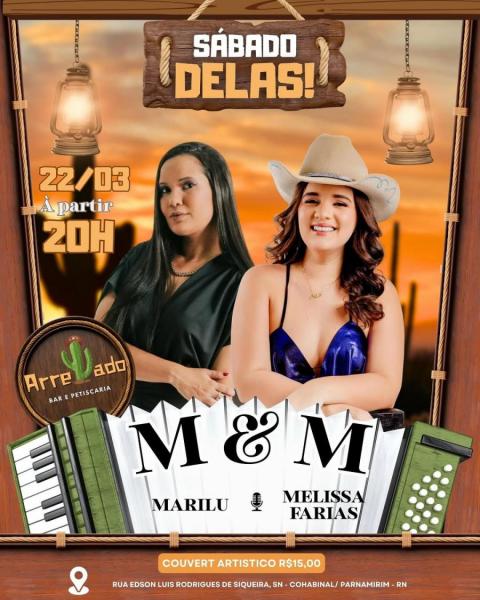 Marilu e Melissa Farias - Sábado Delas!