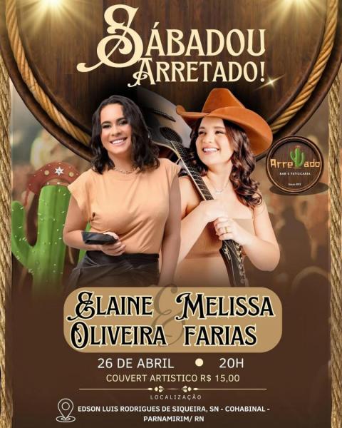Elaine Oliveira e Melissa Farias