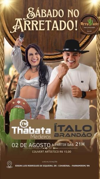 Thabata Medeiros e Ìtalo Brandão