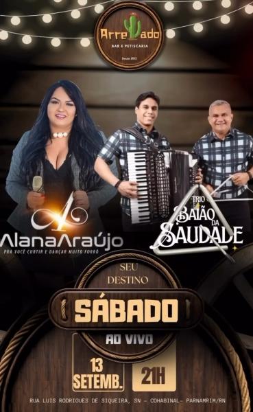 Alana Araújo e Trio Baião da Saudade