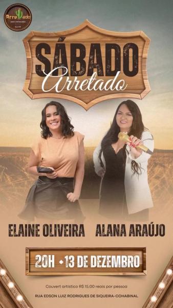 Elaine Oliveira e Alana Araújo