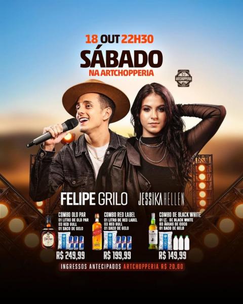 Felipe Grilo e Jessika Hellen