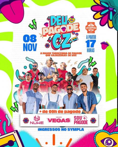 Nuwe, Grupo Vegas e Sou Mais Pagode - Deu Pagode CZ