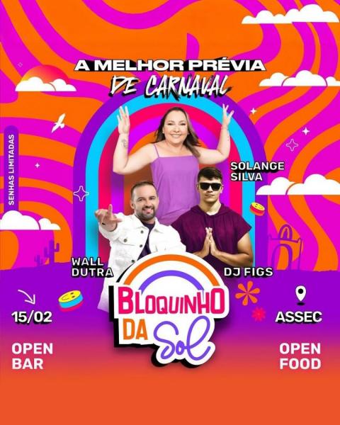 Solange Silva, Wall Dutra, DJ Figs - Bloquinho da Sol