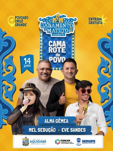 Alma Gêmea, Mel Sedução e Eve Sandes - Casamento do Matuto 2025