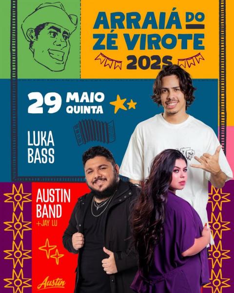 Luka Bass e Austin Band - Arraiá do Zé Virote 2025