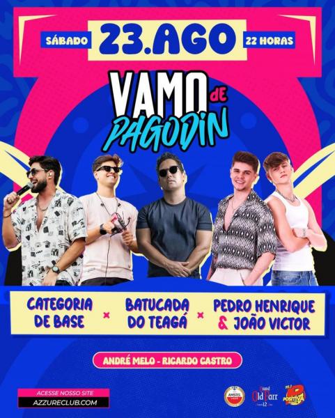 Categora de Base, Batucada do Teagá e Pedro Henrique & João Victor - Vamo de Pagodin