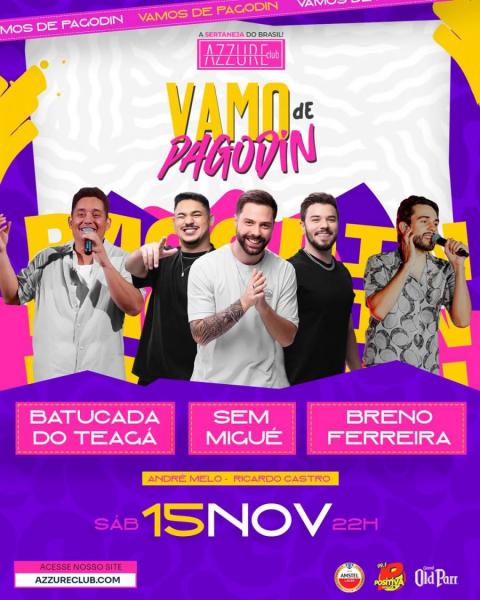 Sem Migué, Batucada do Teagá e Breno Ferreira - Vamo de Pagodin