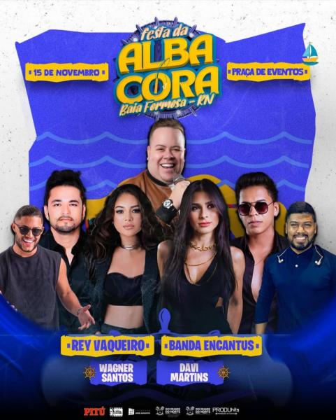 Rey Vaqueiro, Banda Encantus, Wagner Santos e Davi Martins - Festa da Albacora 2025