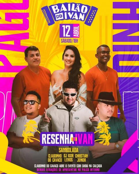 Samolada, Claudinho do Cavaco, Dj Igor Lemos e Christian Júnior - Resenha do Ivan