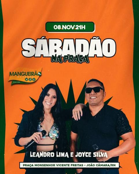 Leandro Lima e Joyce Silva