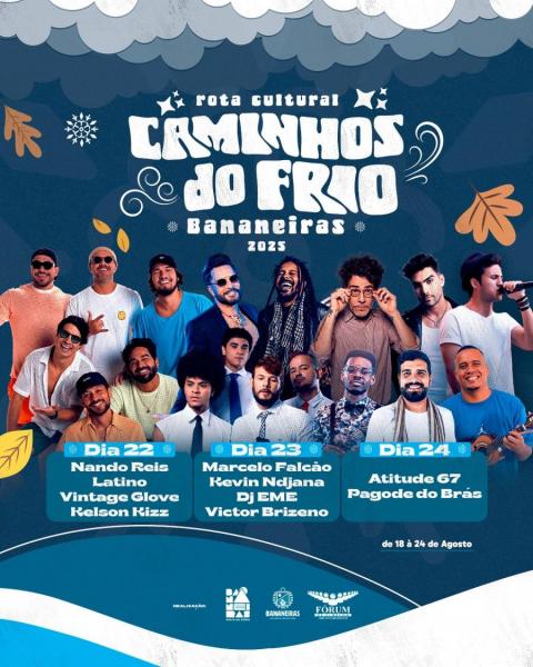 Atitude 67 e Pagode do Brás - Caminhos do Frio Bananeiras 2025