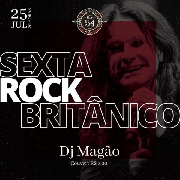 Dj Magão - Sexta Rock Britânico