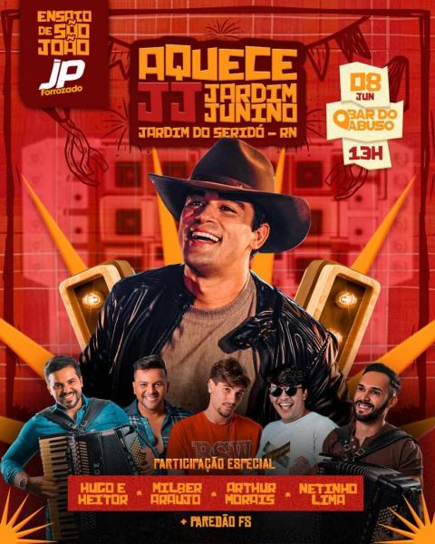 JP Forrozado, Hugo & Heitor, Milber Araújo, Arthur Morais e Netinho Lima - Aquece Jardim Junino 2025