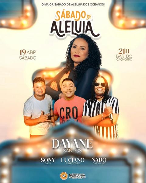 Dayane Santos, Sony Bass, Luciano Forrozeiro e Nado Carvalho - Sábado de Aleluia