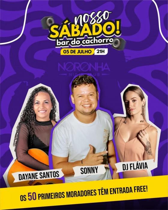 Sonny, Dayane Santos e Dj Flávia