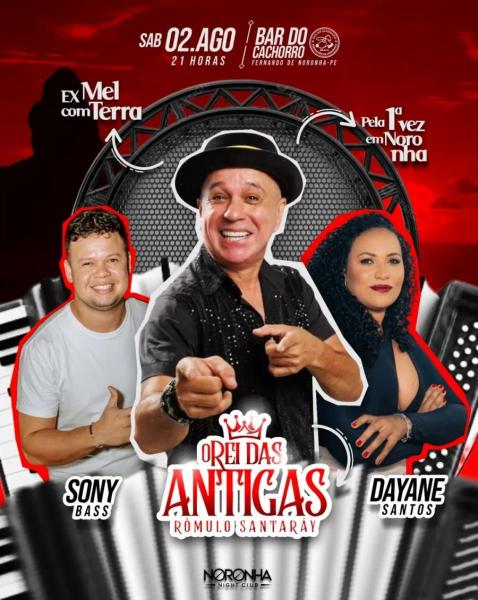 Rômulo Santaray, Sony Bass e Dayane Santos