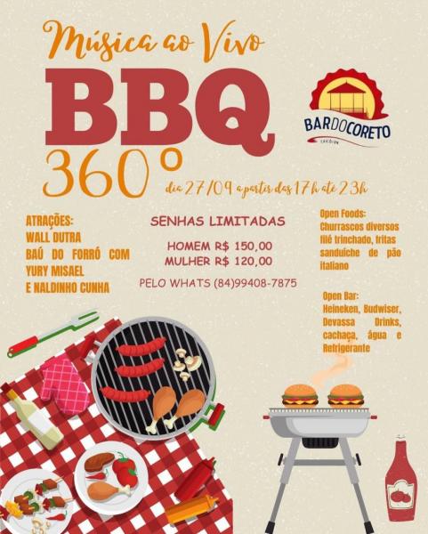 Wall Dutra, Baú do Forró com Yury Misale e Naldinho Cunha - BBQ 360º