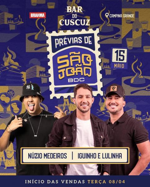 Núzio Medeiros e Iguinho & Lulinha - Prévias de São João BDC 2025