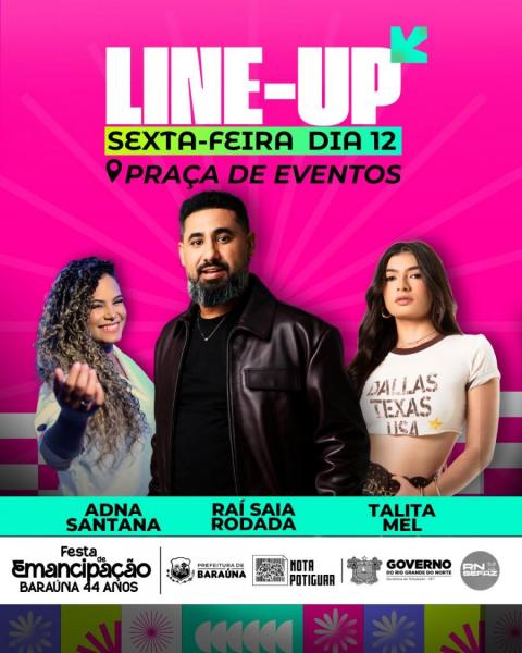 Raí Saia Rodada, Adna Santana e Talita Mel