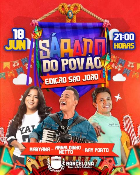 Arnaldinho Netto, Maryana e Ray Porto