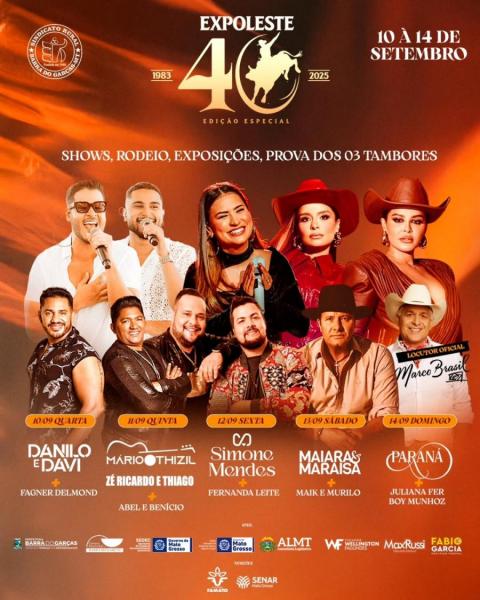 Maiara & MAraísa e Maik & Murilo - 40º Expoleste 2025
