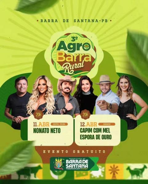 Capim com Mel e Espora de Ouro - 3º Agro Barra Rural