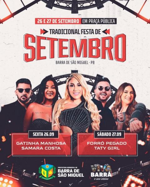 Forró Pegado e Taty Girl - Festa de Setembro