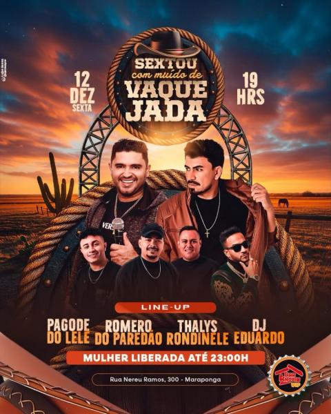 Pagode do Lele, Romero do Pareção, Thalys Rondinele e Dj Eduardo