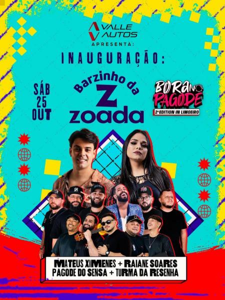 Mateus Ximenes, Raiana Soares, Pagode do Sensa e Turma da Resenha