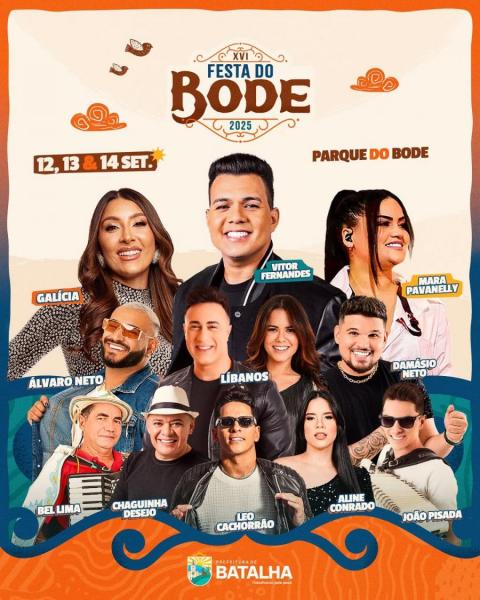 Vitor Fernandes, Léo Cachorrão, Líbanos, e Chaguinha Desejo - XVI Festa do Bode 2025