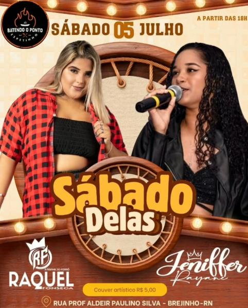 Raquel Fonseca e Jeniffer Rayane - Sábado Delas