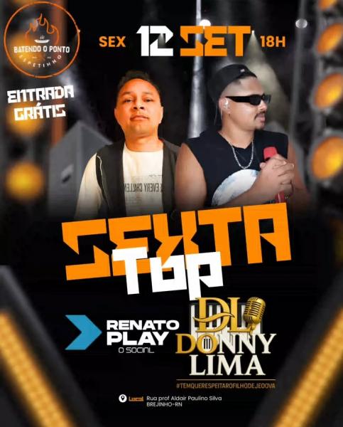Renato Play e Donny Lima - Sexta Top