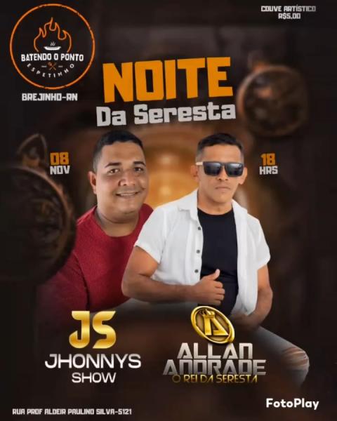 Jhonnys Show e Allan Andrade - Noite da Seresta