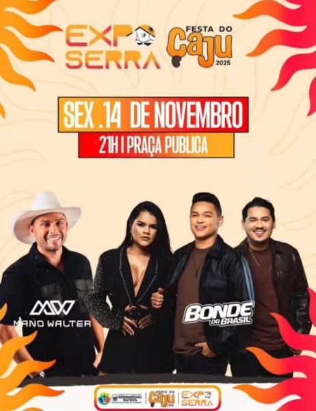 Bonde do Brasil e Mano Walter - Festa do Caju 2025
