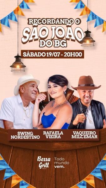 Rafaela Vieira, Swing Nordestino e Vaqueio Milcemar - Recordando o São João