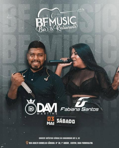 Davi Martins e Fabiana Santos